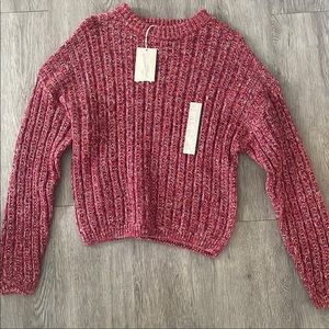 Pink knit universal threads sweater